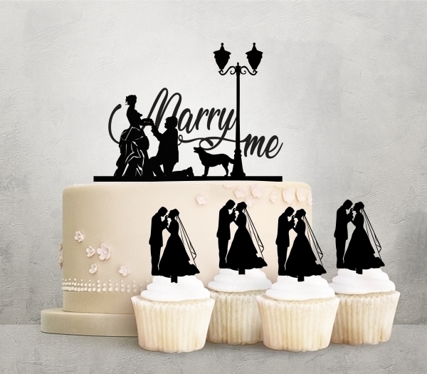 Desciption Marry Me Propose Cupcake