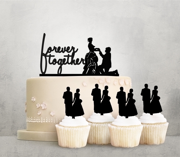 Desciption Forever Together Propose Marry Cupcake