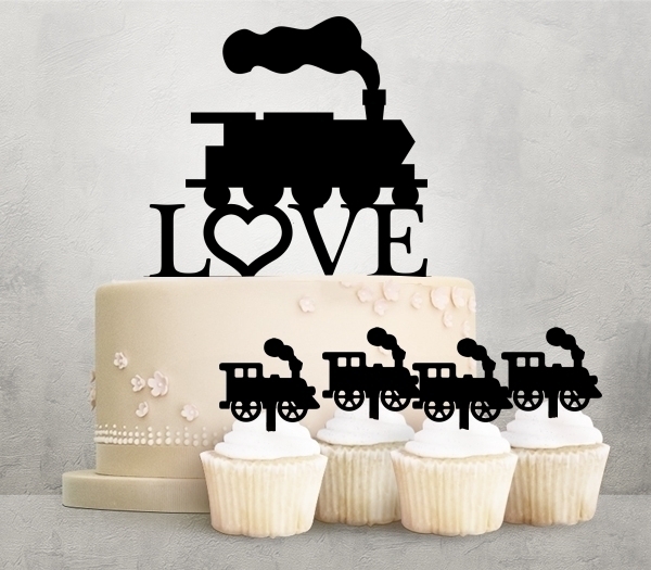 Desciption Love Train Cupcake