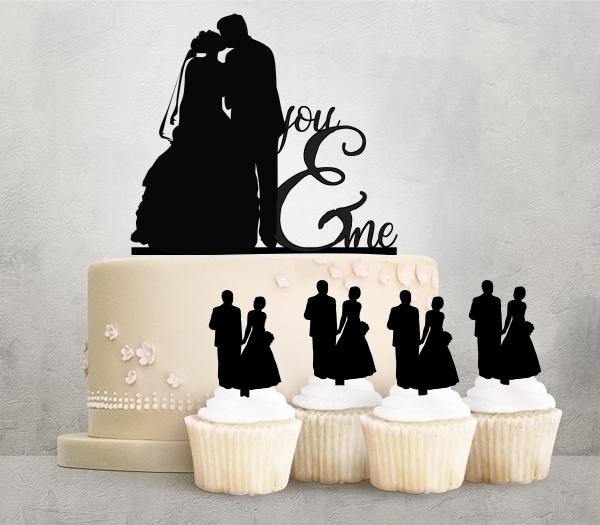 Desciption You and Me Love Kiss Marry Cupcake