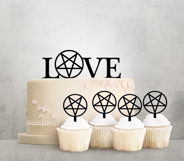 Desciption Love Star Cupcake