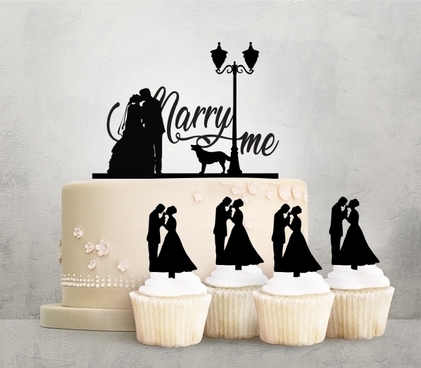 Desciption Marry Me Love Kiss Marry Cupcake