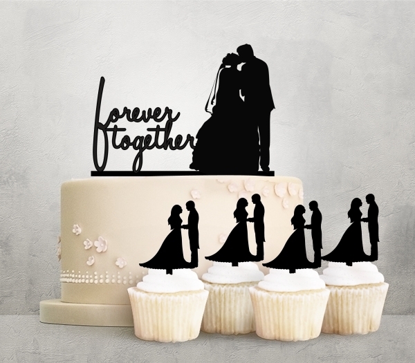 Desciption Forever Together Love Kiss Cupcake