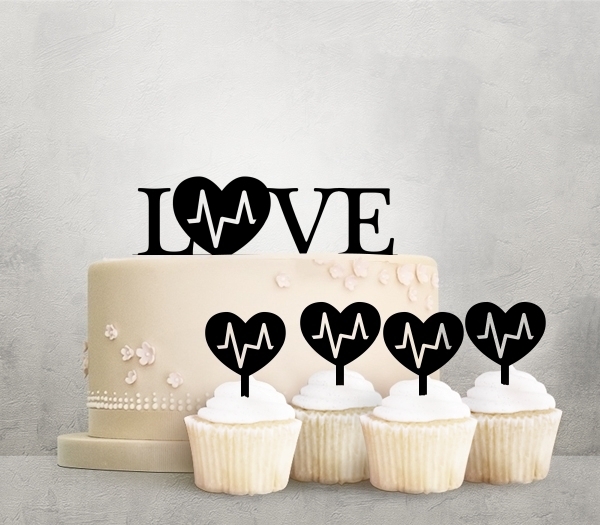 Desciption Love Heart Cupcake