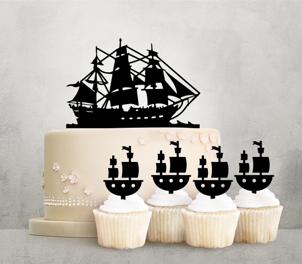 Desciption Pirate Ship Cupcake