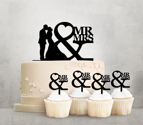 Desciption Mr and Mrs Kiss Cupcake