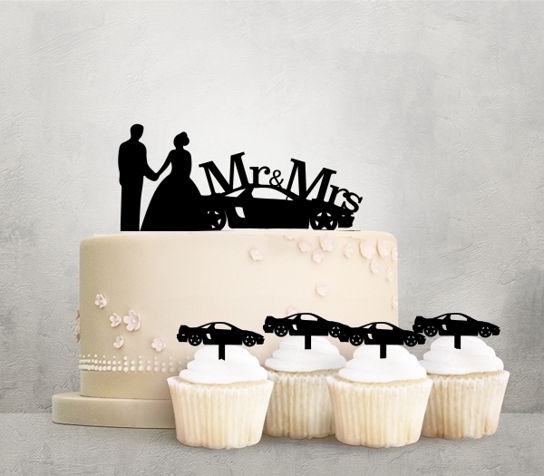 Desciption Racing Car Wedding Cupcake