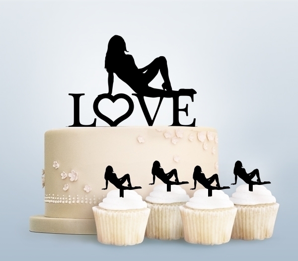 Desciption Love Sexy Girl Cupcake