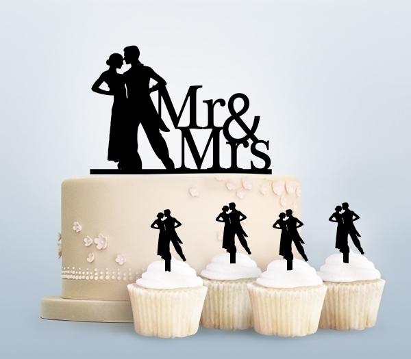 Desciption Mr and Mrs Couple Cupcake