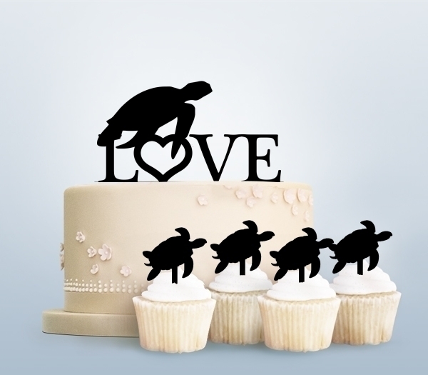 Desciption Love Ocean Sea Turtle Cupcake