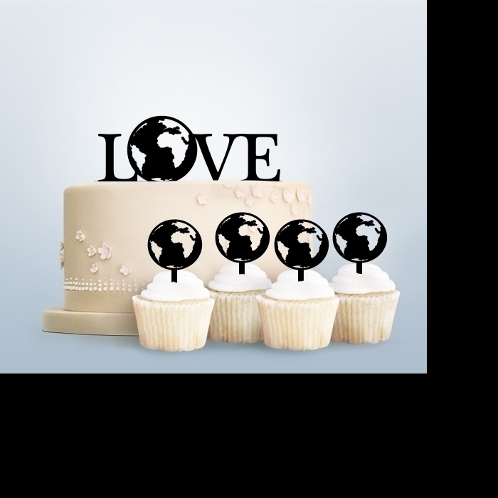 Desciption Love World Global Cupcake