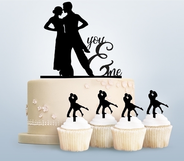 Desciption Couple Partner Dance You and Me Cupcake