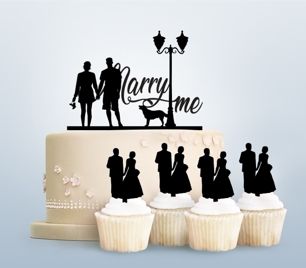 Desciption Marry Me Marriage Proposal Cupcake