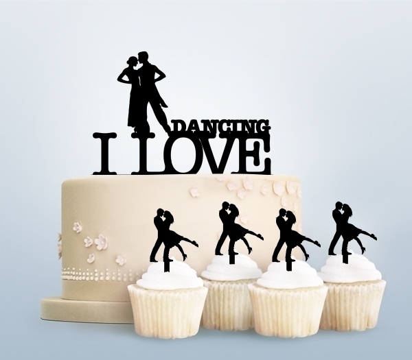 Desciption I Love Dancing Cupcake