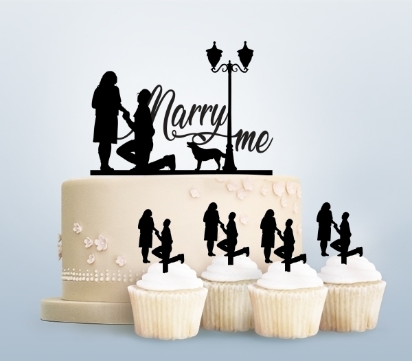 Desciption Marry Me Propose Cupcake