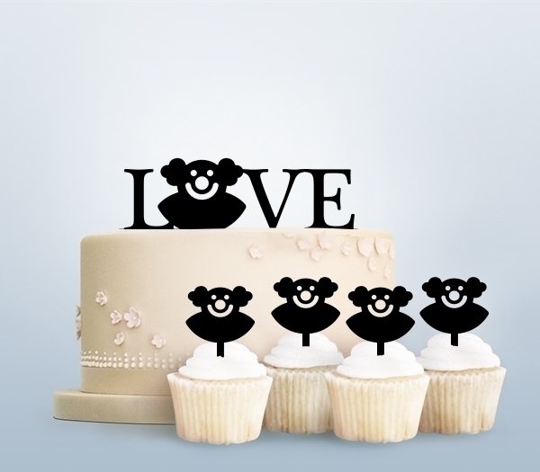 Desciption Love Bozo Circus Cupcake