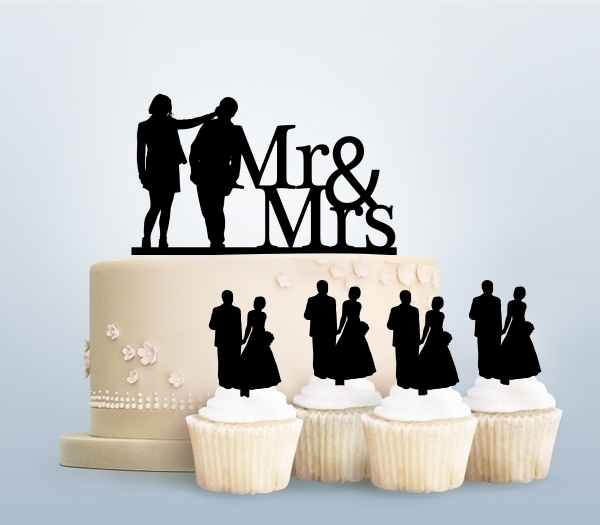 Desciption Mr and Mrs Romantic Moment Cupcake