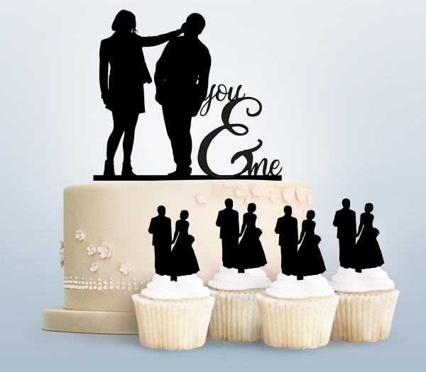 Desciption You and Me Romantic Love Cupcake