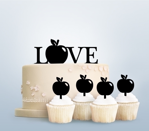 Desciption Love Apple Cupcake