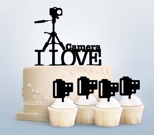 Desciption I Love Camera Cupcake