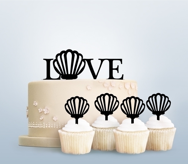 Desciption Love Shell Cupcake