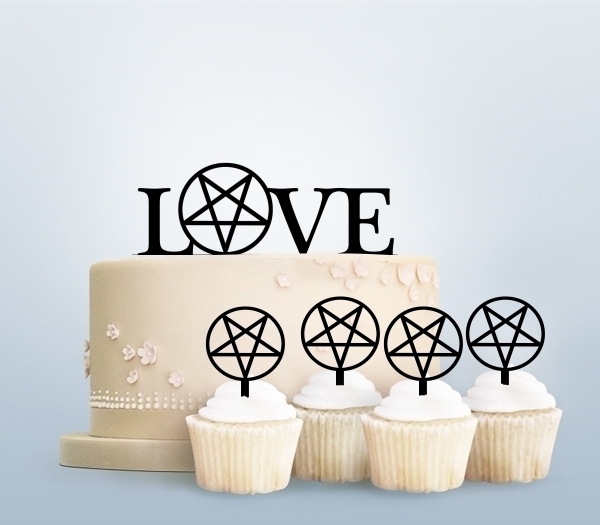 Desciption Love Star Cupcake