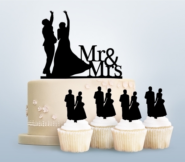 Desciption Mr and Mrs Marry Cupcake