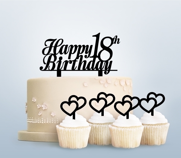 Desciption Happy Birthday Age Number Cupcake