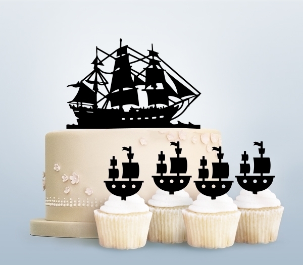 Desciption Pirate Ship Cupcake