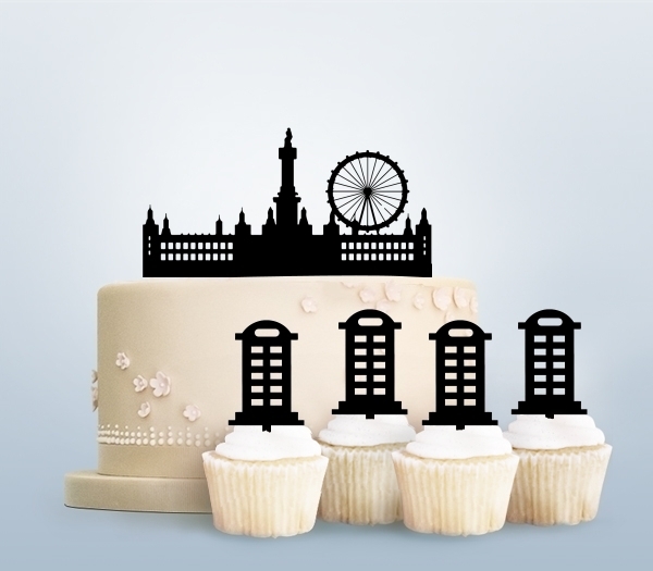 Desciption England London City Cupcake