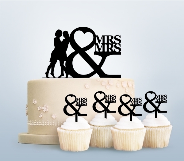 Desciption Mrs and Mrs Love Cupcake