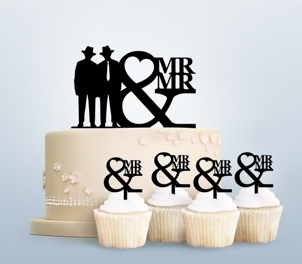 Desciption Mr and Mr Cowboy Love Cupcake