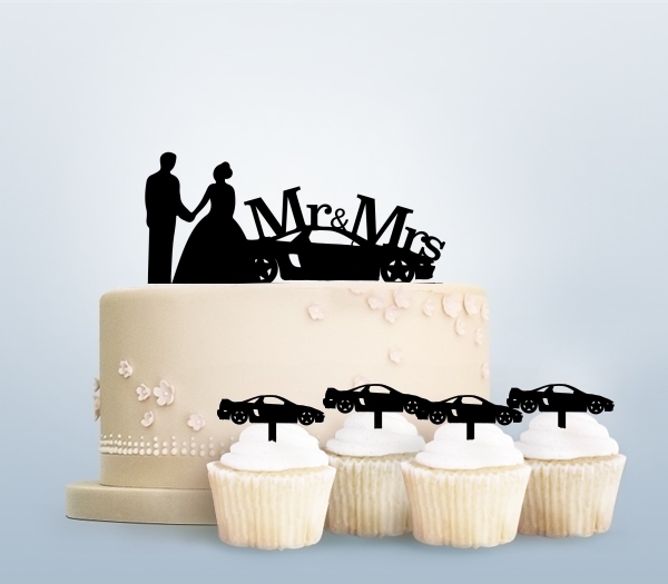 Desciption Racing Car Wedding Cupcake