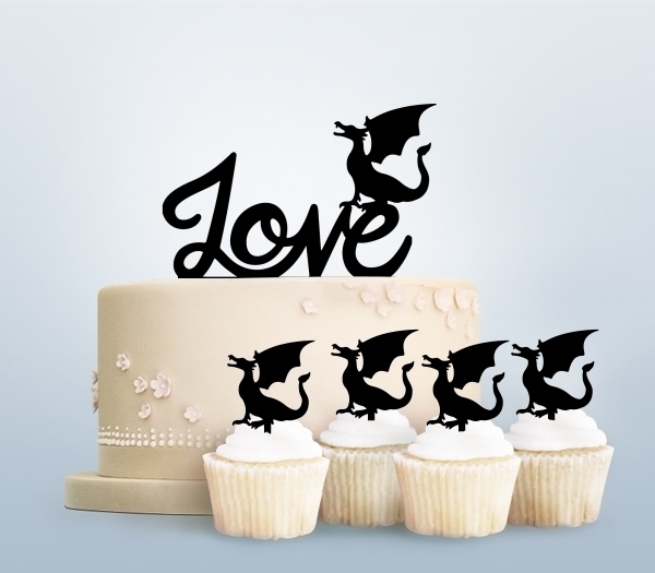 Desciption Love Dragon Monster Cupcake