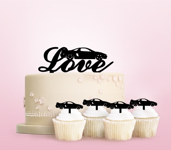Desciption Love Racing Car Cupcake