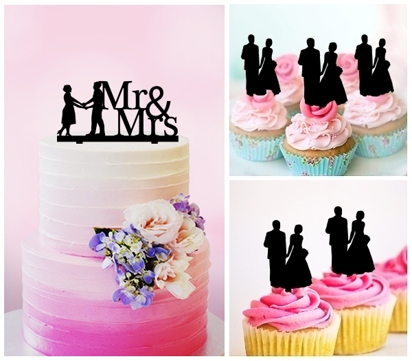 Desciption Mr and Mrs Couple Cupcake