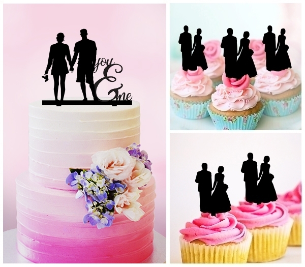 Desciption You and Me Couple Cupcake