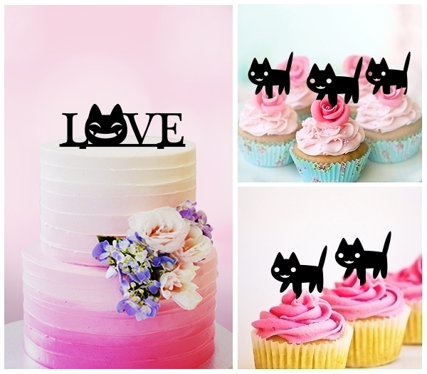 Desciption Love Halloween Cat Cupcake