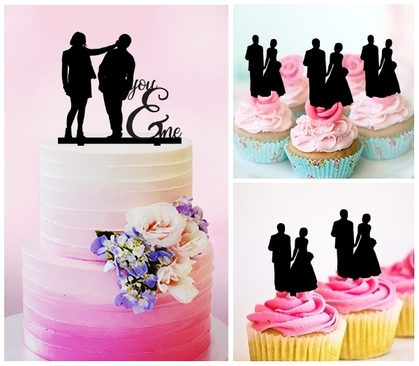 Desciption You and Me Romantic Love Cupcake