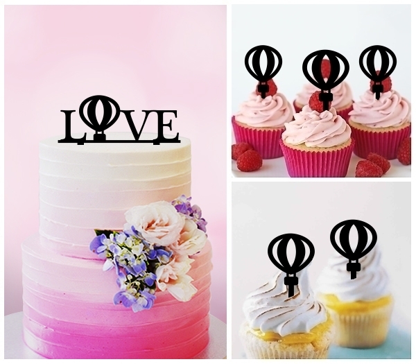 Desciption Love Balloon Cupcake