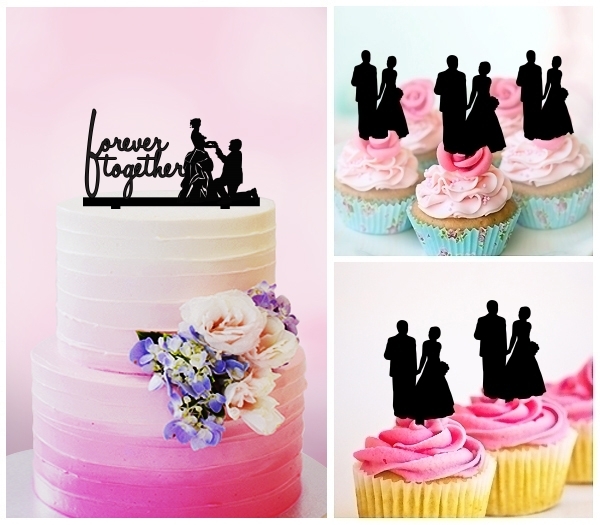 Desciption Forever Together Propose Marry Cupcake