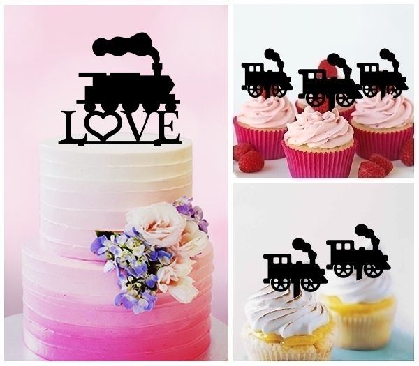 Desciption Love Train Cupcake