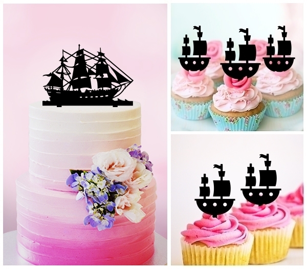 Desciption Pirate Ship Cupcake