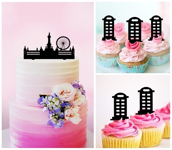 Desciption England London City Cupcake