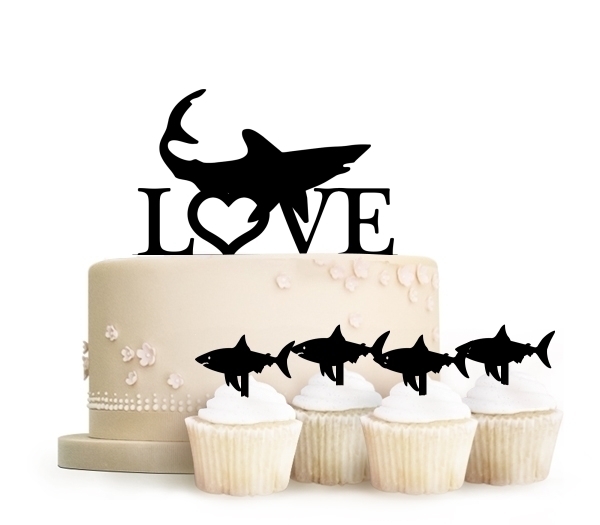 Topper Love Shark