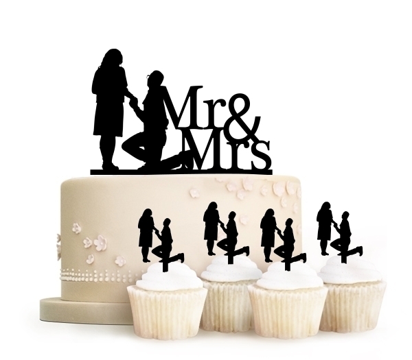 Topper Mr and Mrs Romantic Propose