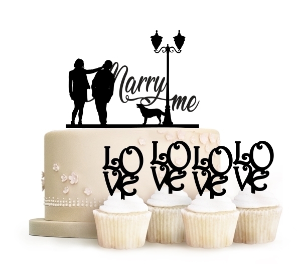 Topper Marry Me Marriage Proposal Romantic