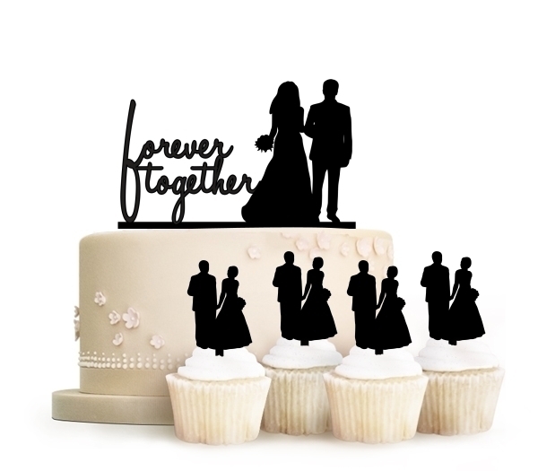 Topper Forever Together Marry Bride and Groom